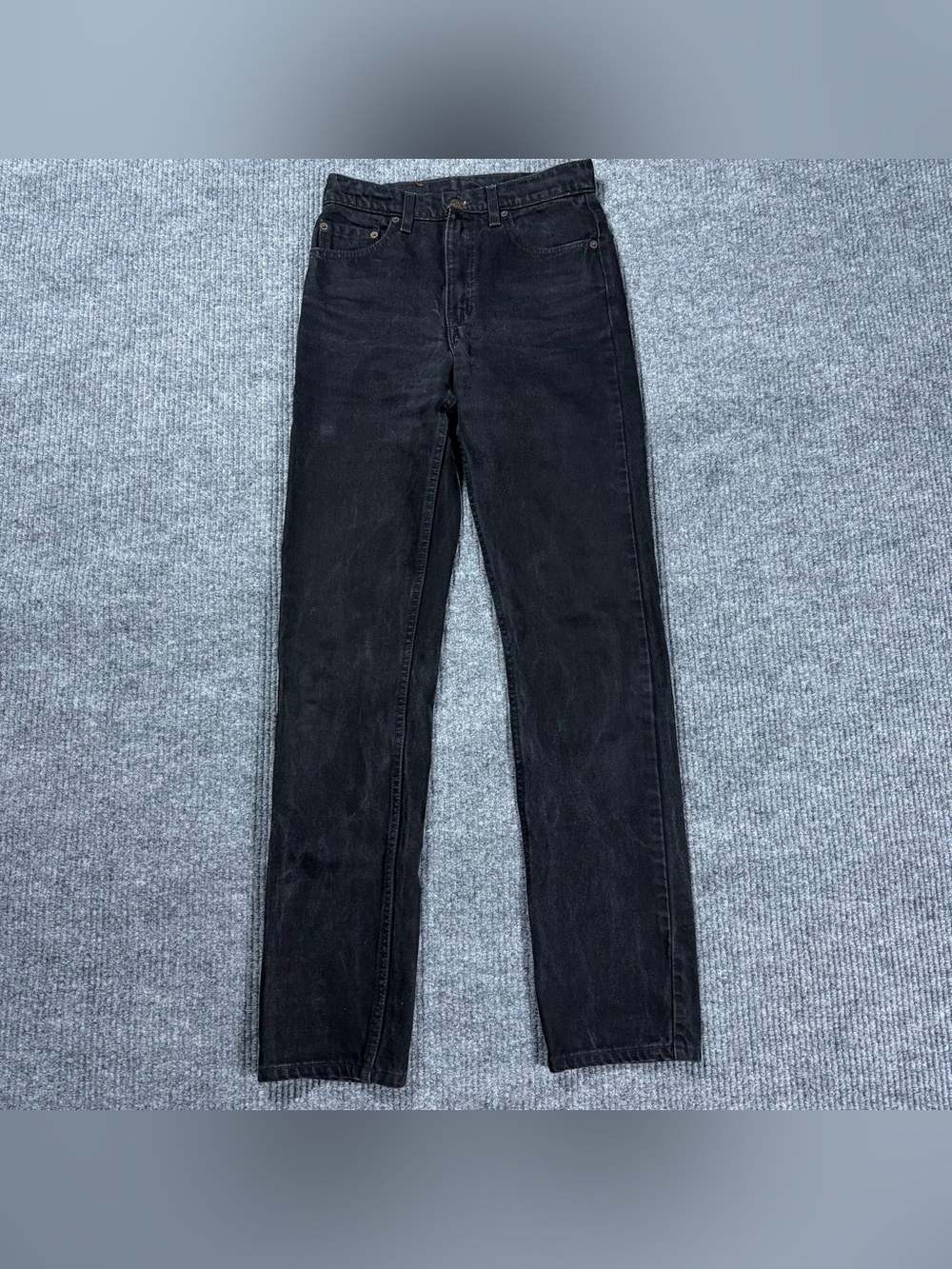 Vintage Levis 505 Jeans 29x34 (Actual 27x34) Black Straight Leg 90s Made In USA